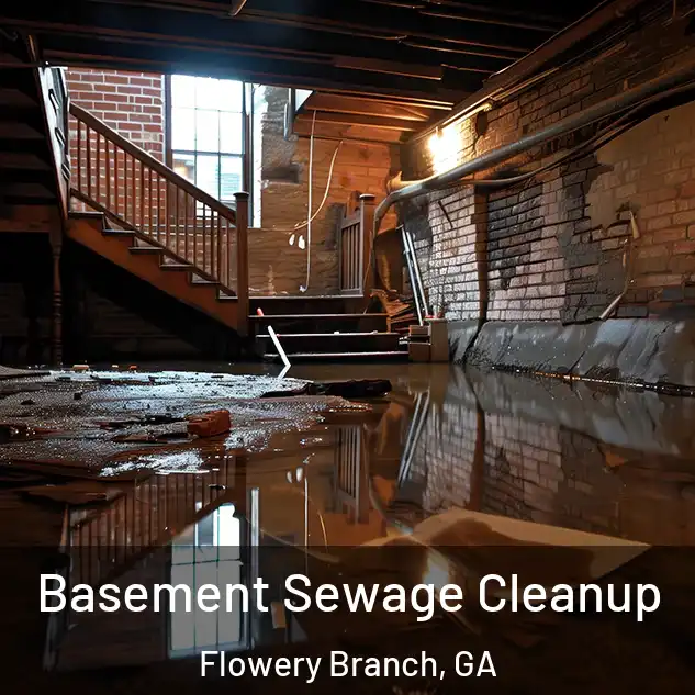  Basement Sewage Cleanup Flowery Branch, GA