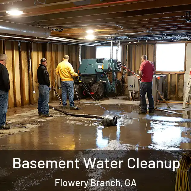 Basement Water Cleanup Flowery Branch, GA