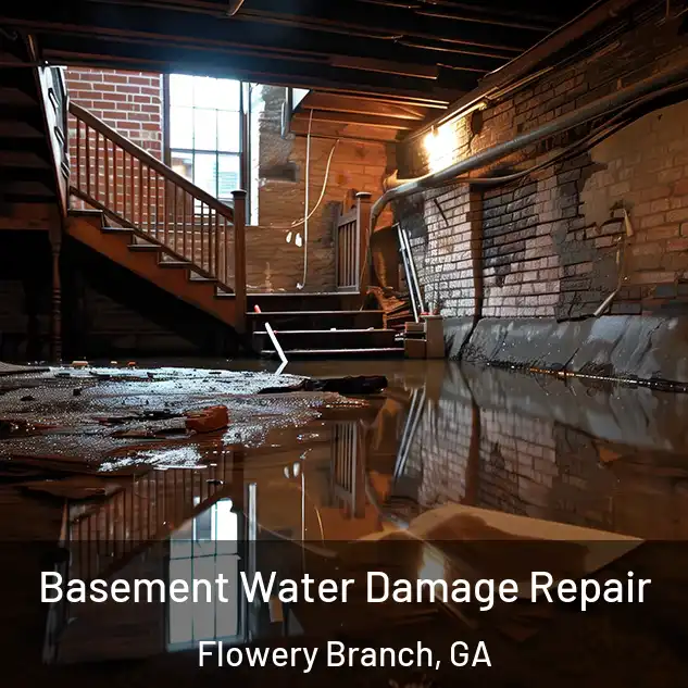  Basement Water Damage Repair Flowery Branch, GA