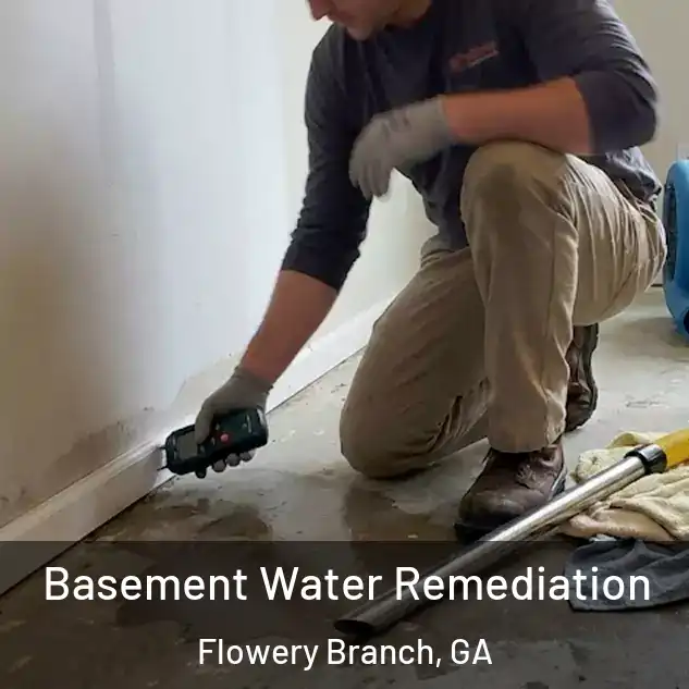  Basement Water Remediation Flowery Branch, GA