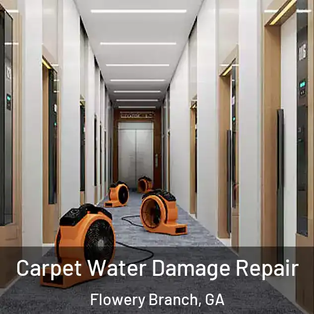  Carpet Water Damage Repair Flowery Branch, GA