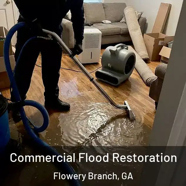  Commercial Flood Restoration Flowery Branch, GA