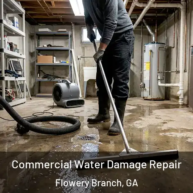  Commercial Water Damage Repair Flowery Branch, GA