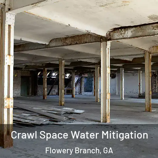  Crawl Space Water Mitigation Flowery Branch, GA