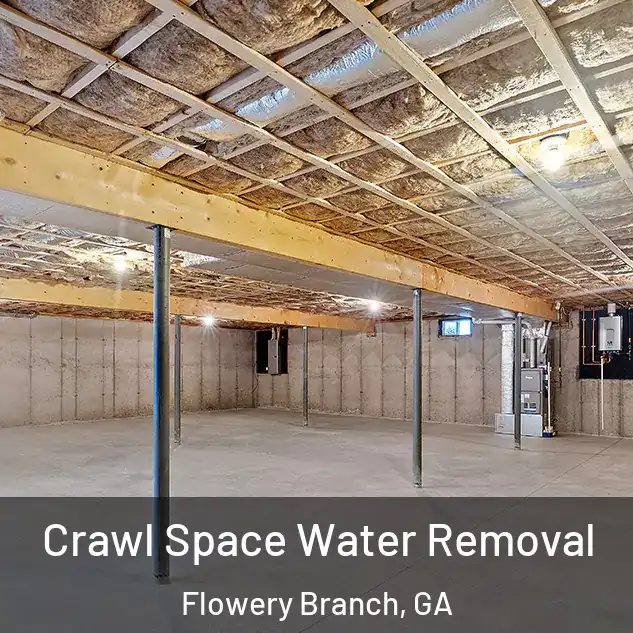  Crawl Space Water Removal Flowery Branch, GA