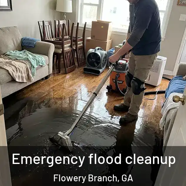  Emergency flood cleanup Flowery Branch, GA