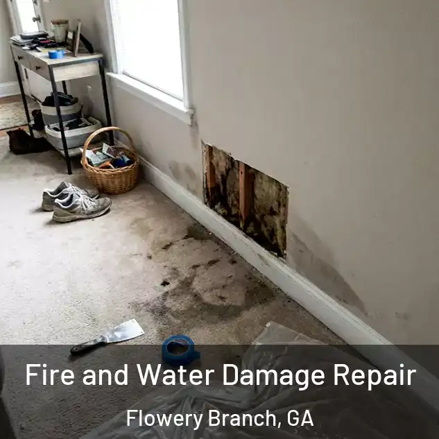  Fire and Water Damage Repair Flowery Branch, GA