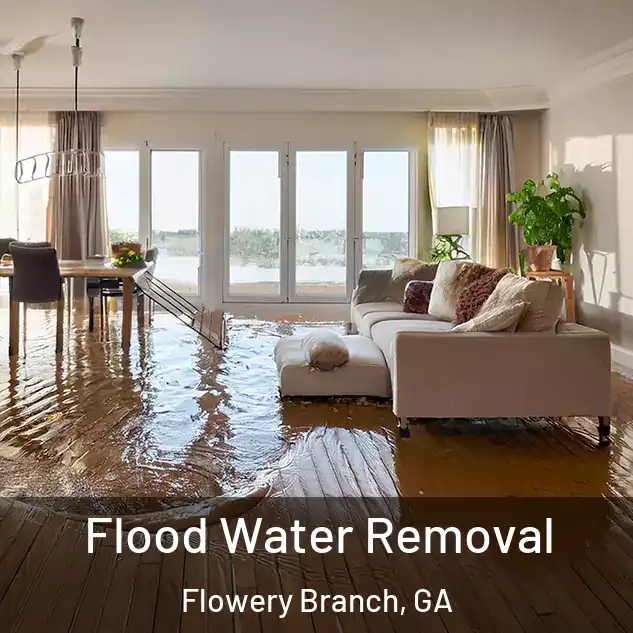  Flood Water Removal Flowery Branch, GA