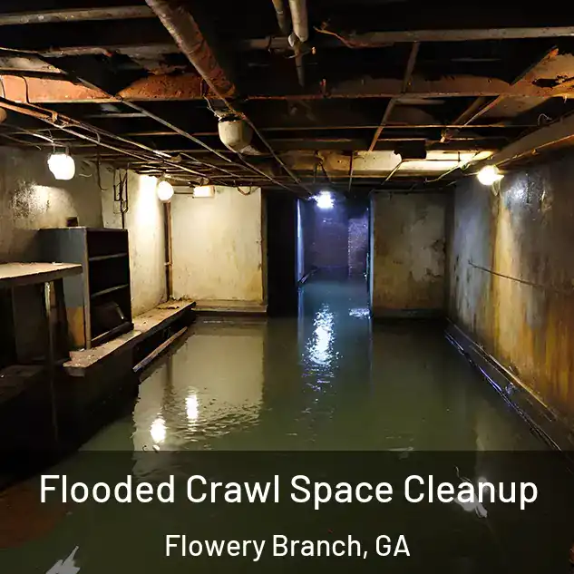  Flooded Crawl Space Cleanup Flowery Branch, GA