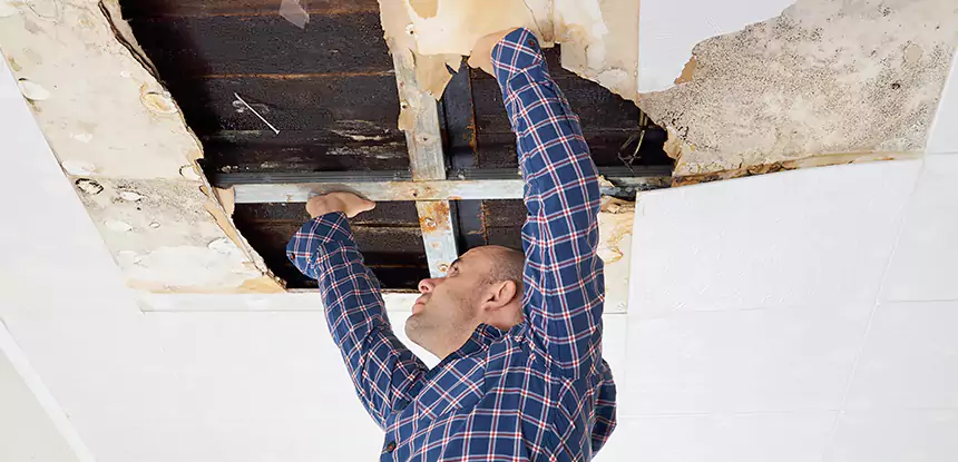 Attic Wood Rot Repair in Flowery Branch