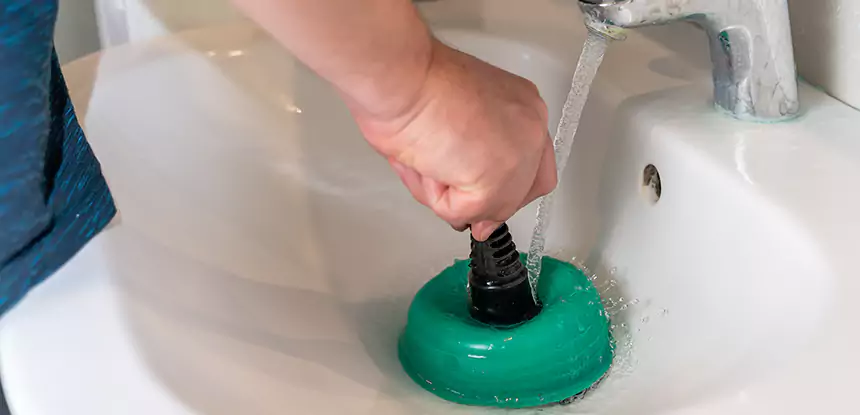 Sink Standing Water Blockage Removal in Flowery Branch