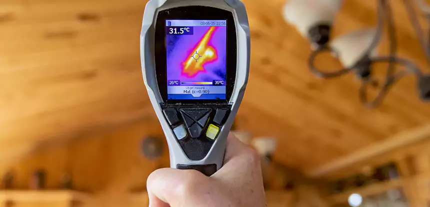 Infrared Camera Roof Leak Detection in Flowery Branch