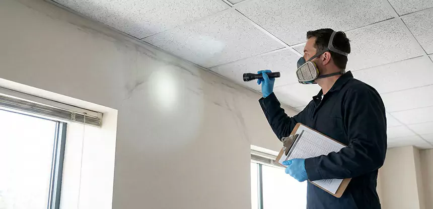 Ceiling Water Damage Inspection in Flowery Branch