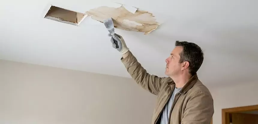 Dry Ceiling After Water Leak in Flowery Branch