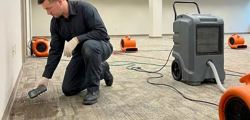 Drying Carpet Padding After Flood in Flowery Branch