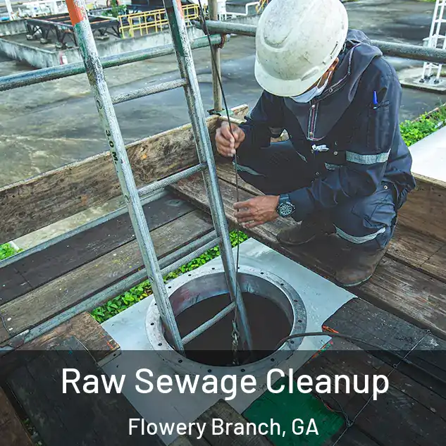  Raw Sewage Cleanup Flowery Branch, GA