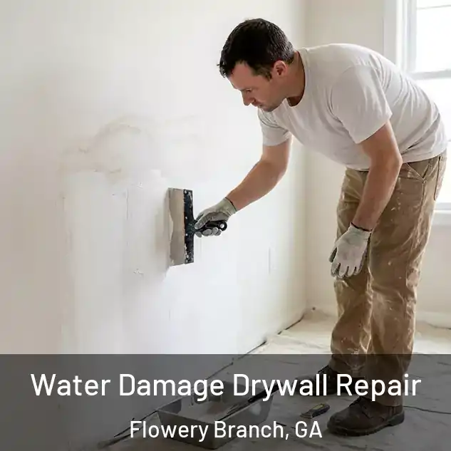  Water Damage Drywall Repair Flowery Branch, GA