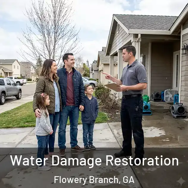  Water Damage Restoration Flowery Branch, GA