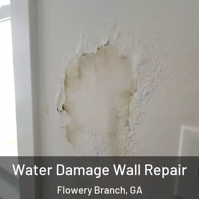  Water Damage Wall Repair Flowery Branch, GA