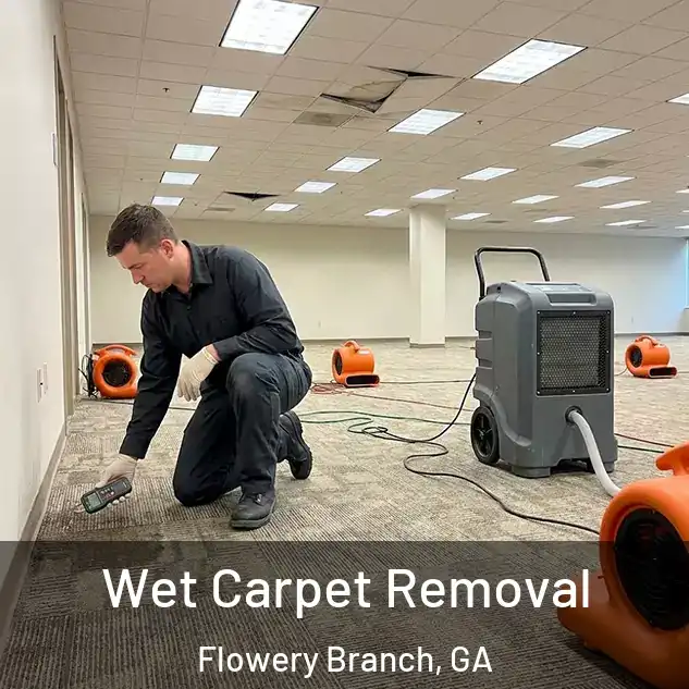  Wet Carpet Removal Flowery Branch, GA